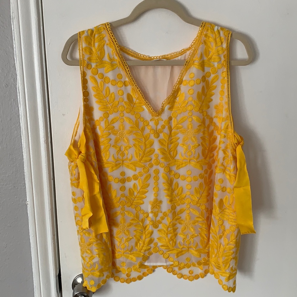 Yellow tank top